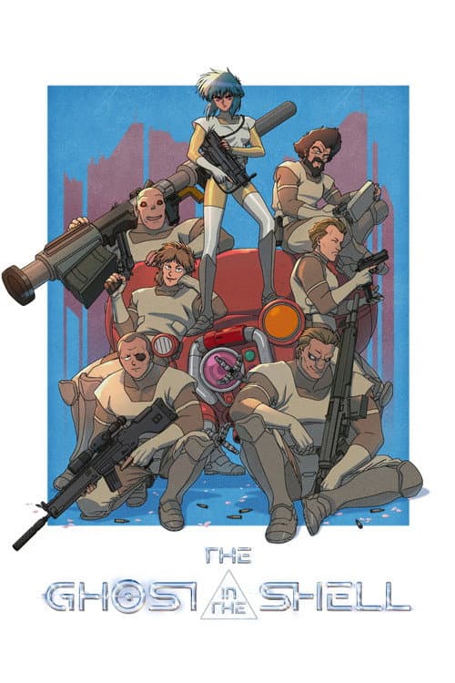 Copertina di THE GHOST IN THE SHELL